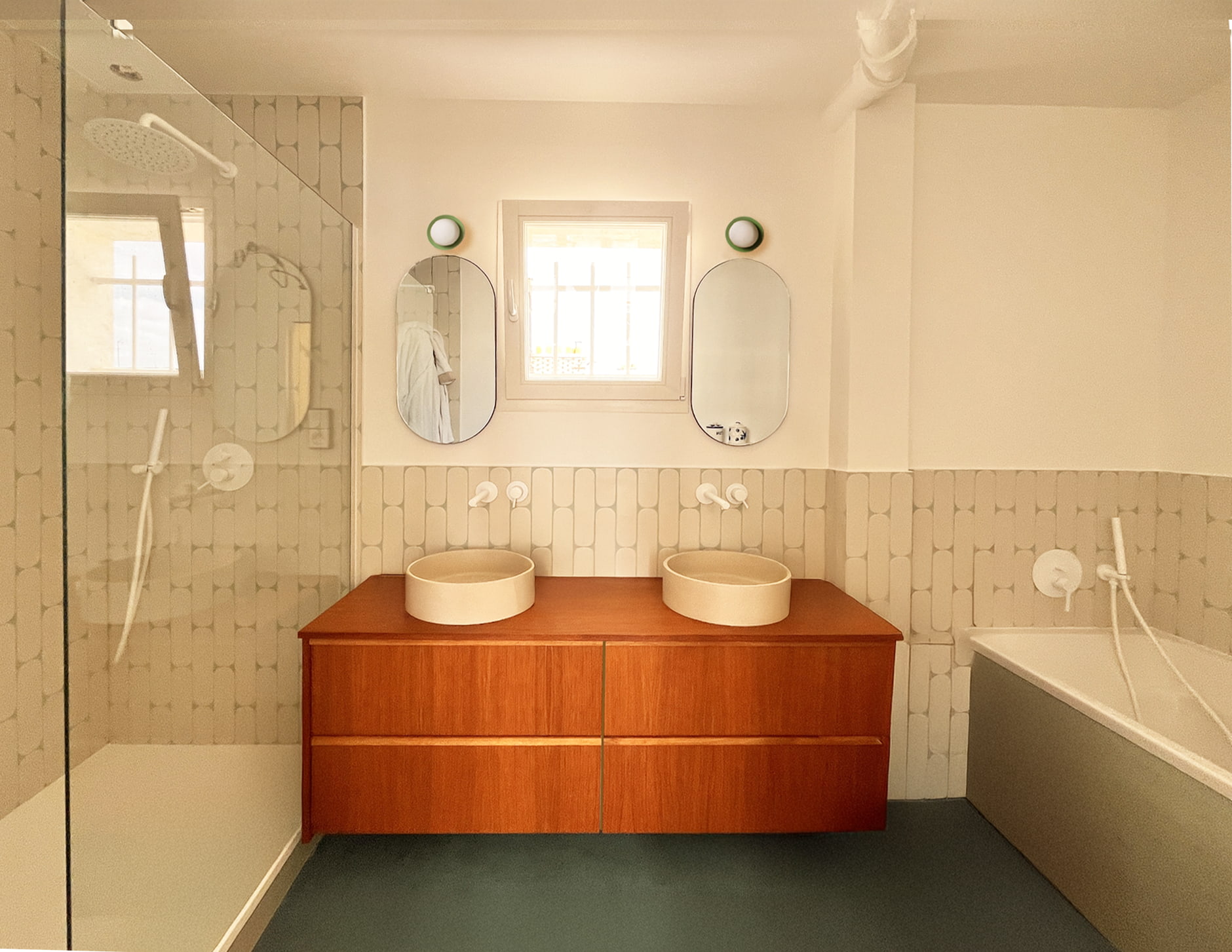 Rénovation salle de bain Paris — Olivier de Serre ACS Studio