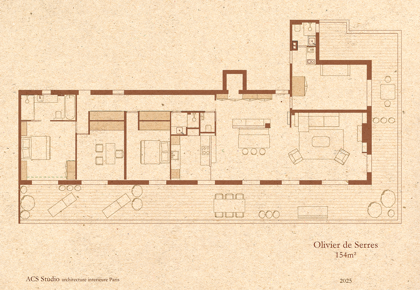 Plan Olivier de Serre